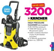 Karcher 1900W High Pressure Cleaner K4 Classic