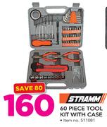Stramm 60 Piece Socket Set With Case