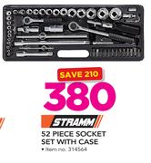 Stramm 52 Piece Socket Set With Case