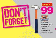 Fragram 500mm Fibreglass Handle Claw Hammer