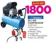 Tradeair 50Ltr Air Compressor