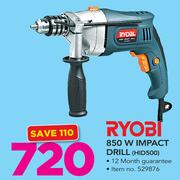 Ryobi 850W Impact Drill HID500