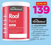 Homestead 5Ltr Roofpaint