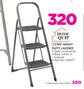 Home Quip 3 Step Heavy Duty Ladder