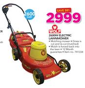 Wolf 2600W Electric Lawnmower
