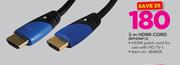 Ellies 3m HDMI Cord BPHDM13