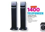 Telefunken Tower Speaker System TTS-1002RUF
