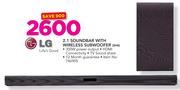 LG 2.1 Soundbar With Wireless Subwoofer SH4