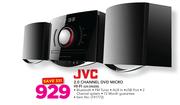 JVC 2.0 Channel DVD Micro Hi-Fi UX-DN300