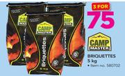 Camp Master Briquettes-3x5Kgs