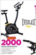 Everlast Nexus Exercise Bike With 4kg Flywheel