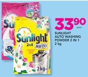 Sunlight Auto Washing Powder 2 In 1-2Kg Each