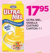 Ultra Mel Vanilla Custard Carton-1Ltr