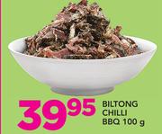 Biltong Chilli BBQ-100g