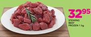 Stewing Beef Frozen-1kg