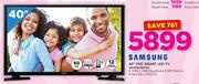 Samsung 40 " FHD Smart LED TV 40J5200ARXXA