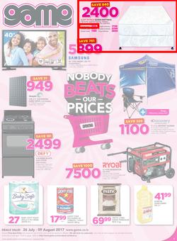 Game Lesotho : Nobody Beats our Prices (26 July - 9 August 2017), page 1