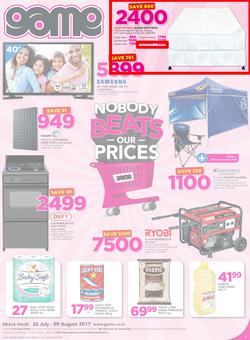 Game Lesotho : Nobody Beats our Prices (26 July - 9 August 2017), page 1