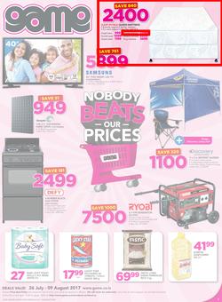 Game Lesotho : Nobody Beats our Prices (26 July - 9 August 2017), page 1
