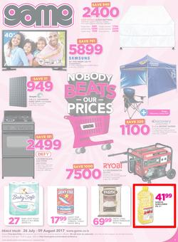 Game Lesotho : Nobody Beats our Prices (26 July - 9 August 2017), page 1