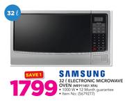 Samsung 32Ltr Electronic Microwave Oven ME9114S1 XFA