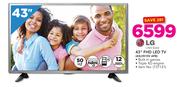 LG 43" FHD LED TV 43LH510V AFB