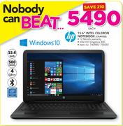HP 15.6" Intel Celeron Notebook 15-AY032
