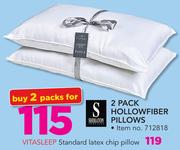Vitasleep Standard Latex Chip Pillow