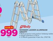 Gravity Wonder Ladder Aluminium 