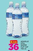 Aquelle Still Water Flip Cap-6X750ml