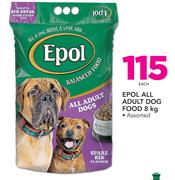 Epol All Adult Dog Food Assorted-8Kg