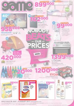 Game Tanzania : Nobody Beats our Prices (26 July - 9 August 2017), page 1