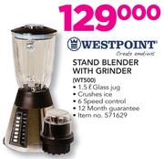 Westpoint Stand Blender With Grinder WT500