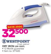 Westpoint Dry Iron DR-1200T