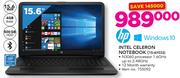 HP 15.6" Intel Celeron Notebook 15-AY032