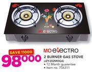 Moelectro 2 Burner Gas Stove JZY-202MOGA