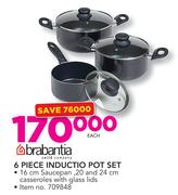 Brabantia 6 Piece Inductio Pot Set