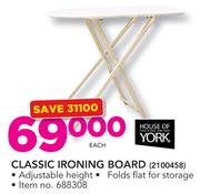House Of York Classic Ironing Board 2100458