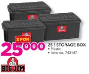 Bigjim 25Ltr Storage Box-For 3