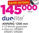 Duolite Awning 1200mm