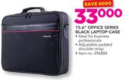 15.6" Office Series Black Laptop Case