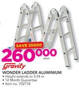 Gravity Wonder Ladder Aluminium