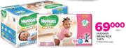 Huggies Mega Box Assorted Sizes-144's Each