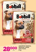 Assorted Bobtail Medium/Large Dog Food-8Kg Each