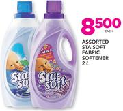 Assorted Sta Soft Fabric Softener-2Ltr Each