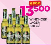 Windhoek Lager-6x330ml