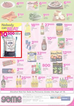 Game Tanzania : Nobody Beats our Prices (26 July - 9 August 2017), page 8