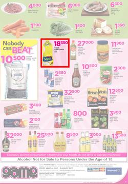 Game Tanzania : Nobody Beats our Prices (26 July - 9 August 2017), page 8