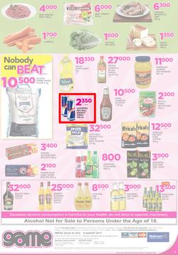 Game Tanzania : Nobody Beats our Prices (26 July - 9 August 2017), page 8