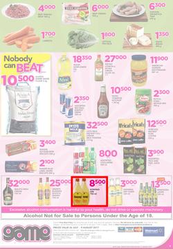 Game Tanzania : Nobody Beats our Prices (26 July - 9 August 2017), page 8